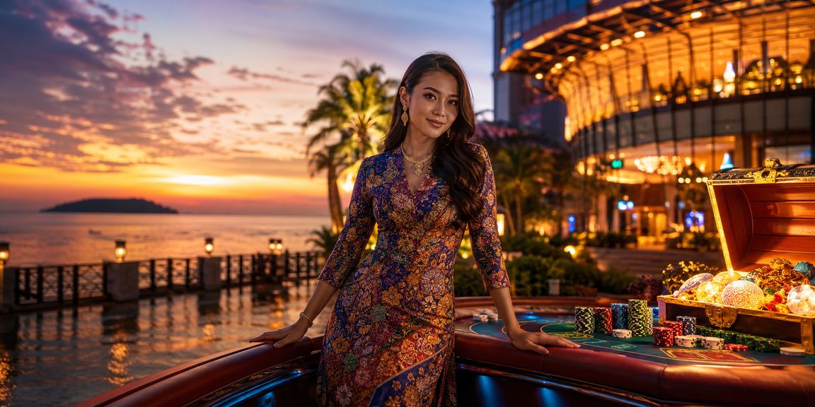 Online casino entertainment in the heart of Kota Kinabalu, Malaysia